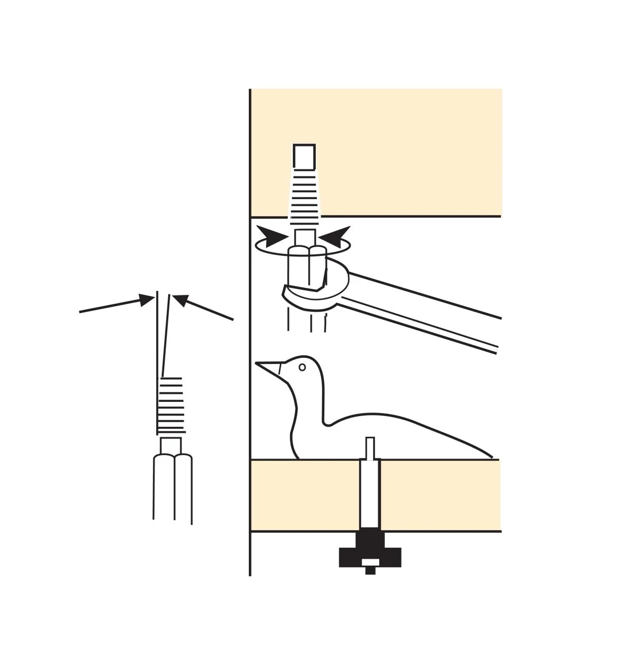 Veritas Carver's Screw - Image 3